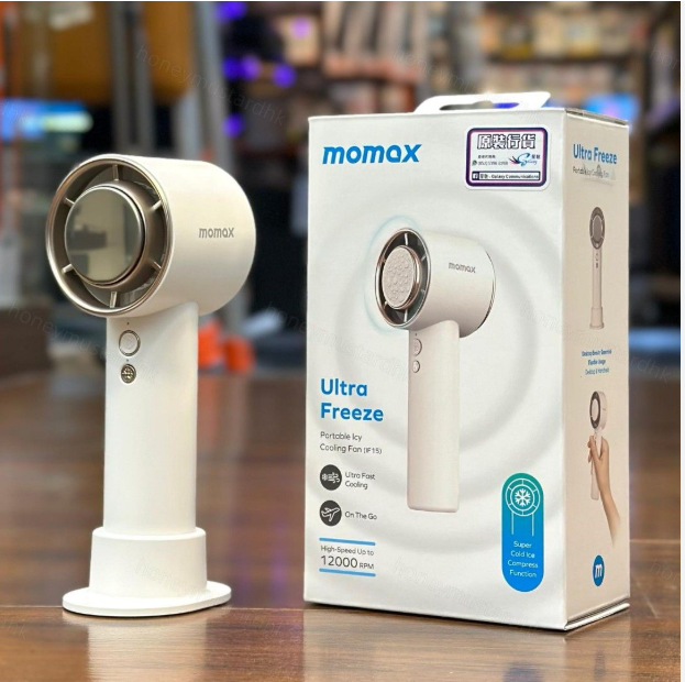 Momax Ultra Freeze Portable Icy Cooling Fan 12000rpm (IF15)
