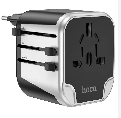 Hoco AC5 Dual USB Universal Travel Adapter