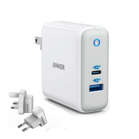 Anker 60w PowerPort III Atom 2-Port Wall Charger (18Months Warranty)