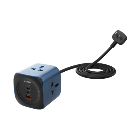 LDNIO SC3319 65W 6 in 1 Power Socket Cube 2500W Outlets