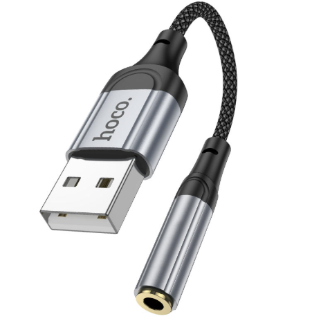 Adapter USB-A to 3.5mm “LS36 Fresh” audio converter Audio converter USB-A to 3.5mm.