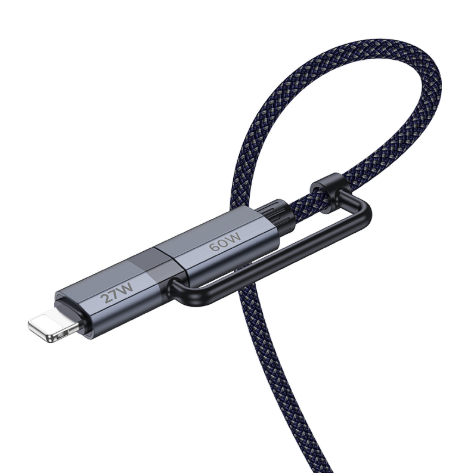 Hoco U134 Primero 2-in-1 Braided Charging Cable