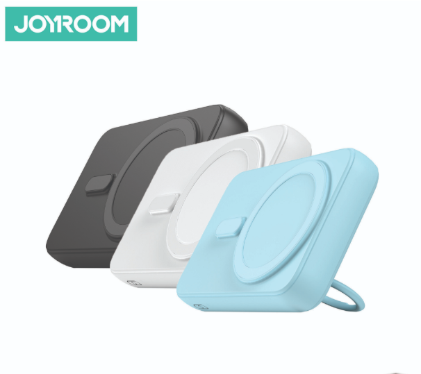 JOYROOM JR-W050 20W Magnetic Wireless Power Bank with Ring Holder 10000mAh