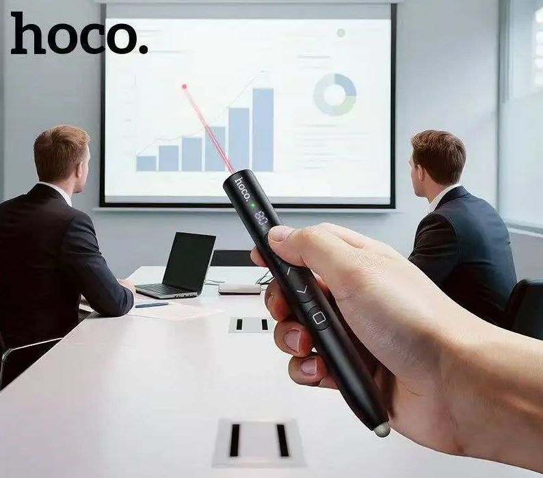 HOCO GM203 Presentation 2-in-1 Laser Points Wireless Slide Control