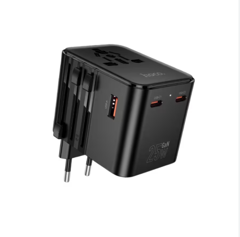 Hoco AC31 USB-C PD 25W Global Universal Travel Adapter