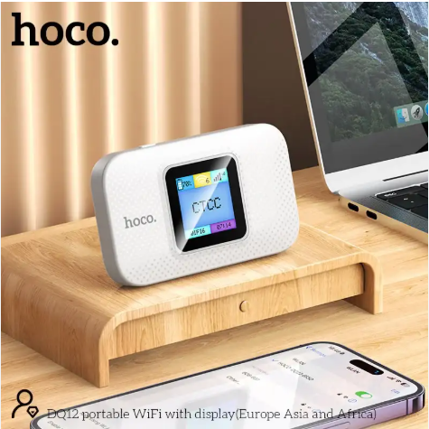 Hoco DQ12 Mobile Portable WiFi with Display