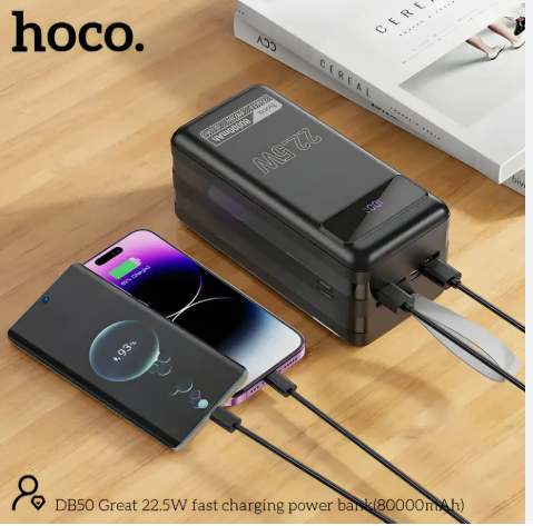 HOCO DB50 80000mAh Fast Charging Power Bank