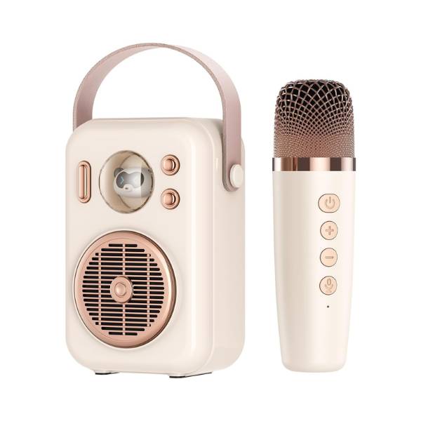SoundPEATS Hi-Singing Karaoke Portable Speaker and Mic with Colorful Lights
