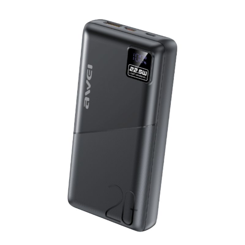 Awei PA37 PD Fast Charging Power Bank 20000mAh